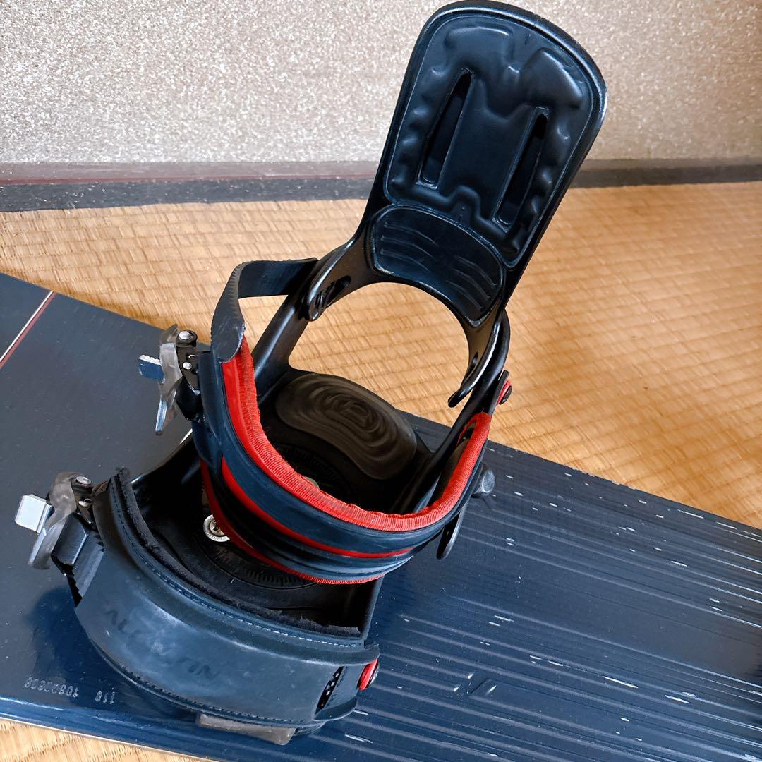 SALOMON サロモン amp スノーボード 154cm ビンディング付き