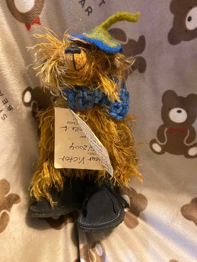 海外作家　ハンドメイド　テディベア