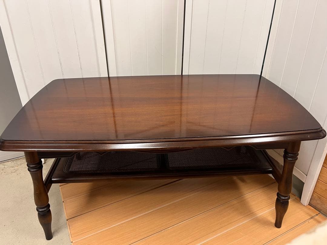 送料込み！カリモク コロニアル センター テーブル ビンテージ　アンティーク