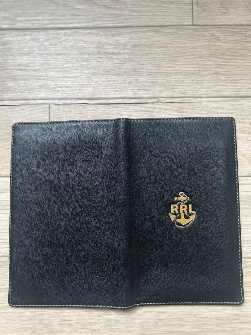 RRL DOUBLE RL ブラック 二つ折り財布