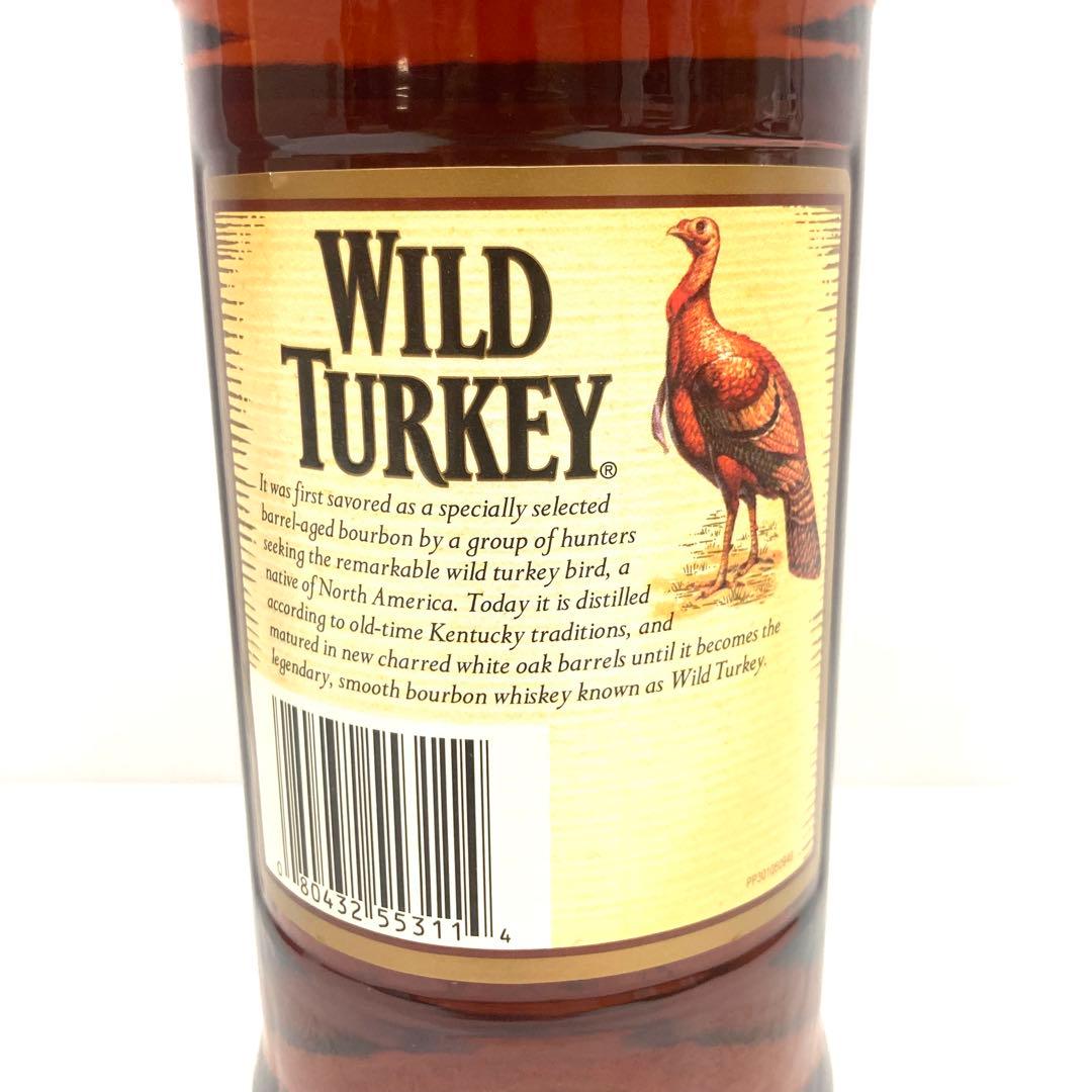 【旧ボトル】ワイルドターキー 8年・旧ラベル・WILDTURKEY 700ml⭐︎