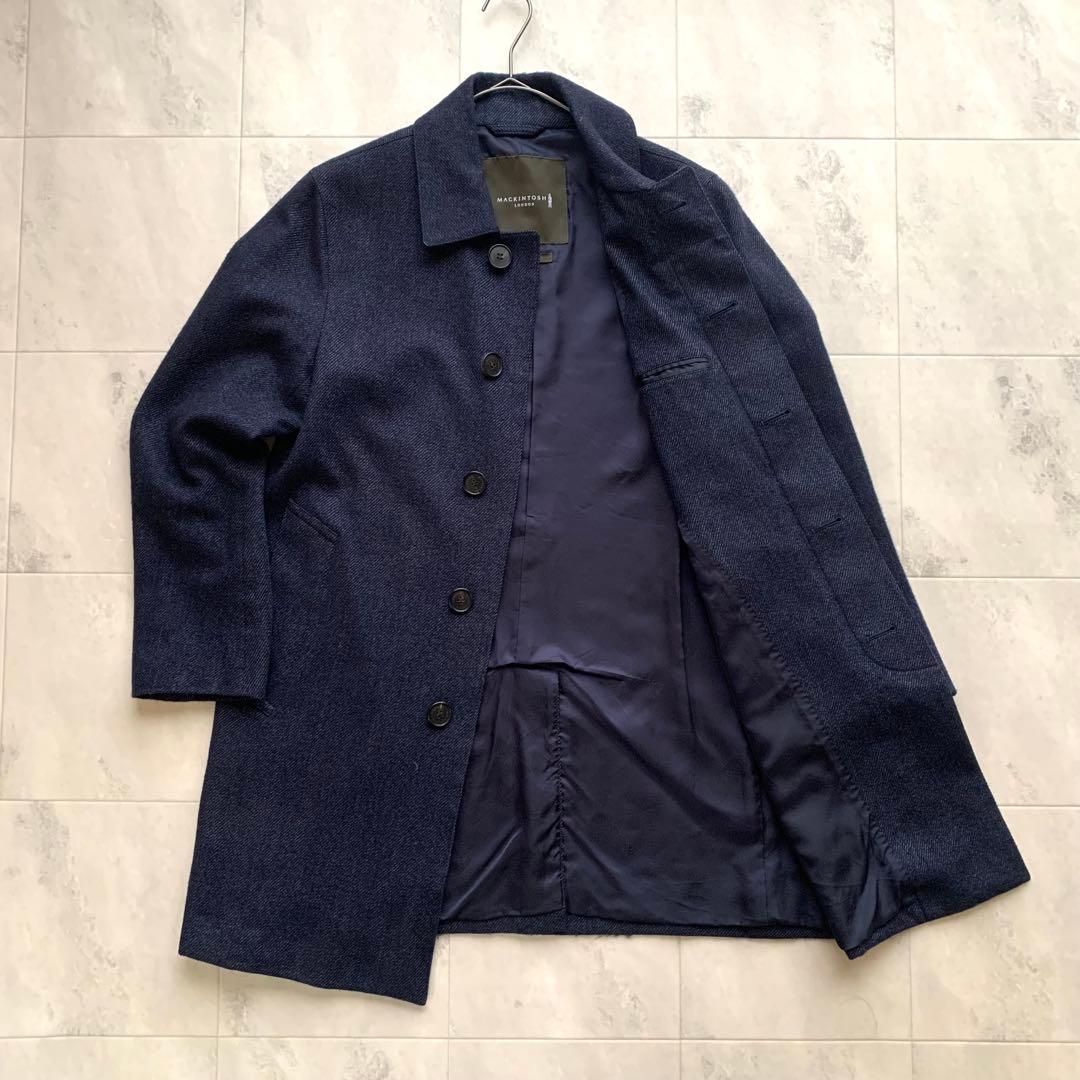 美品✨マッキントッシュロンドン ダンケルド ウール ステンカラーコート 36