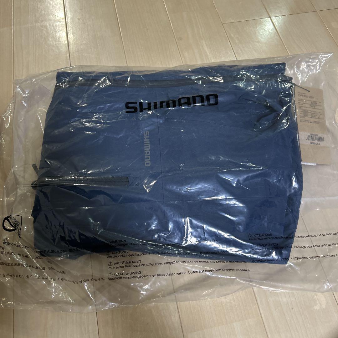 シマノ RA-023W タスクブルー Lサイズ アングラーズシェル ジャケット