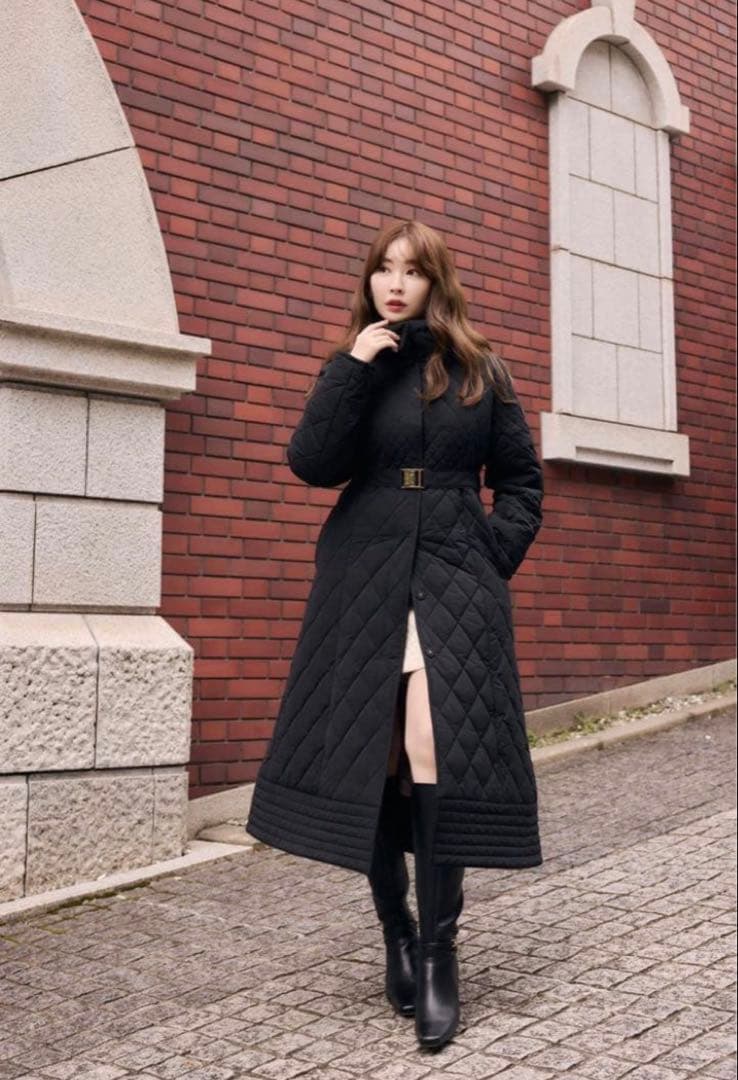 ジャケット・アウター herlipto Madison Quilted Long Coat
