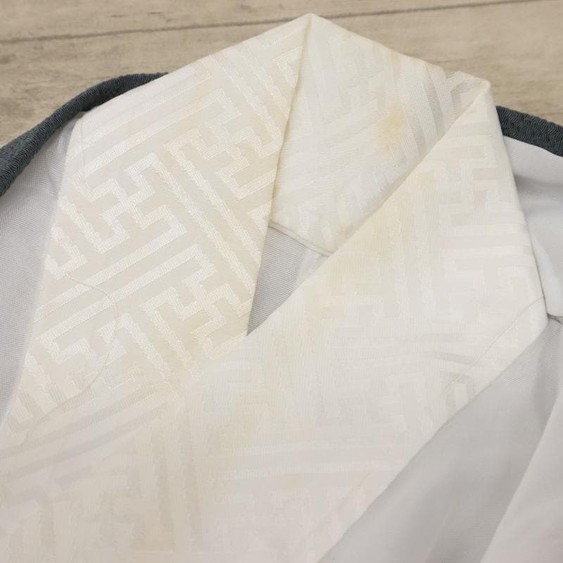 aloha【七五三】羽織袴小物＊5歳男児 縞 黒 グレー 着物 9RH13