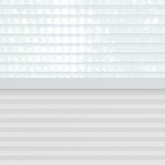 未使用　ハニカムシェード　シアーホワイトグレー　133×166