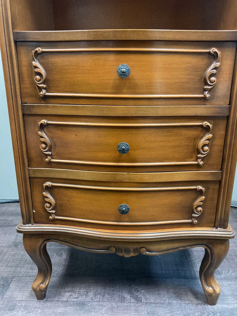 猫脚　家具　サイドチェスト　電話台　ビンテージ