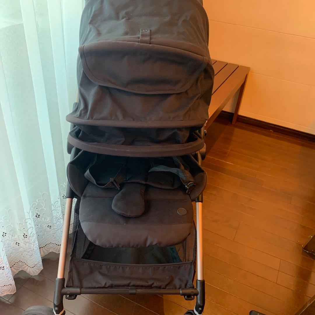 サイベックス、メリオ　ブラックベビーカー