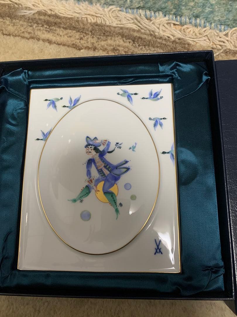 マイセン額　プラーク