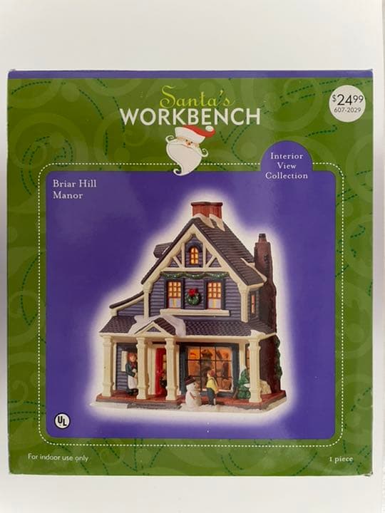 ミニチュア　ドールハウス　ライト　　　　　「ブライアーヒル邸宅」