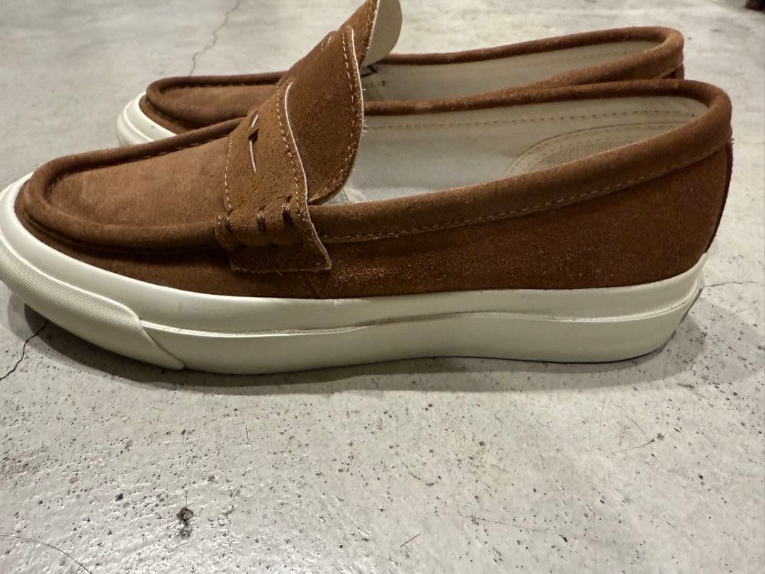 着用5回グラフペーパーJack Purcell ブラウン スリッポン