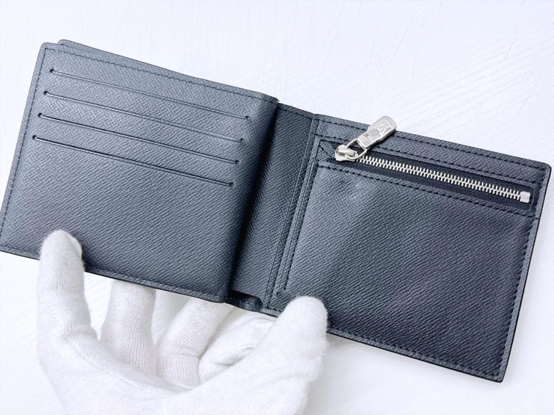 25年現行品 美品 ルイヴィトン アメリゴNM 二つ折り財布 ID M62045