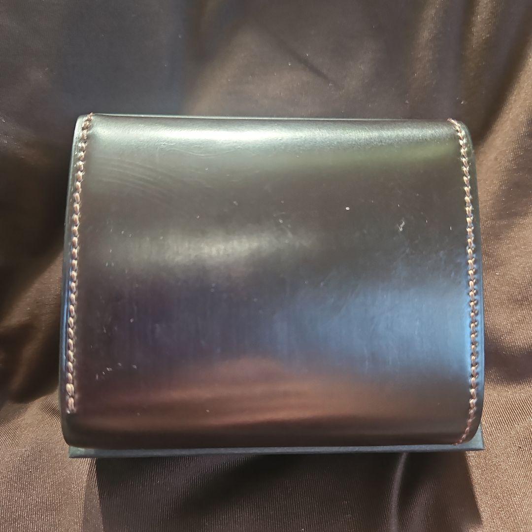 万双 ダブルホーウィン被せ型財布