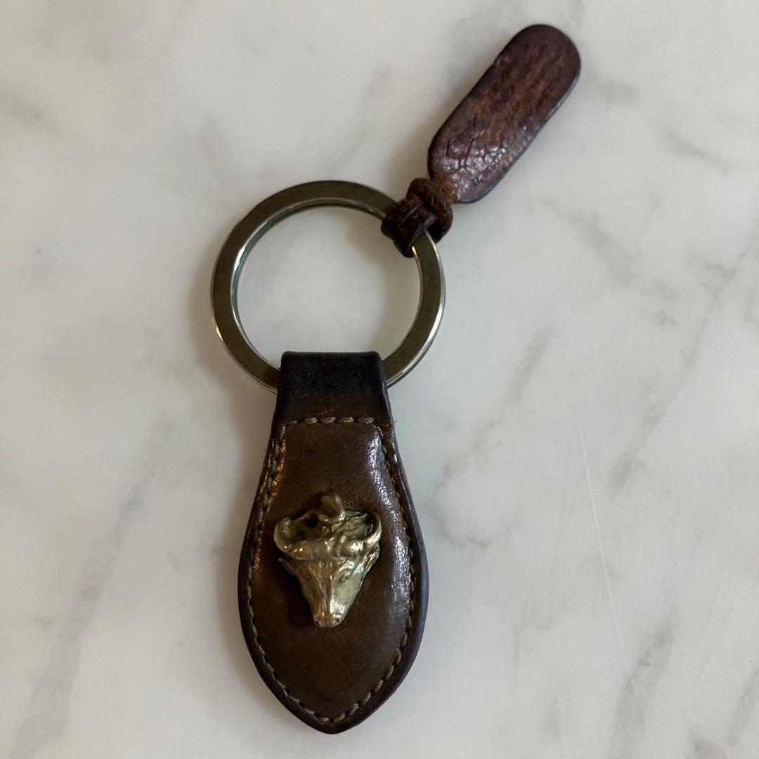 IL BISONTE イルビゾンテ キーリング　牛頭デザイン