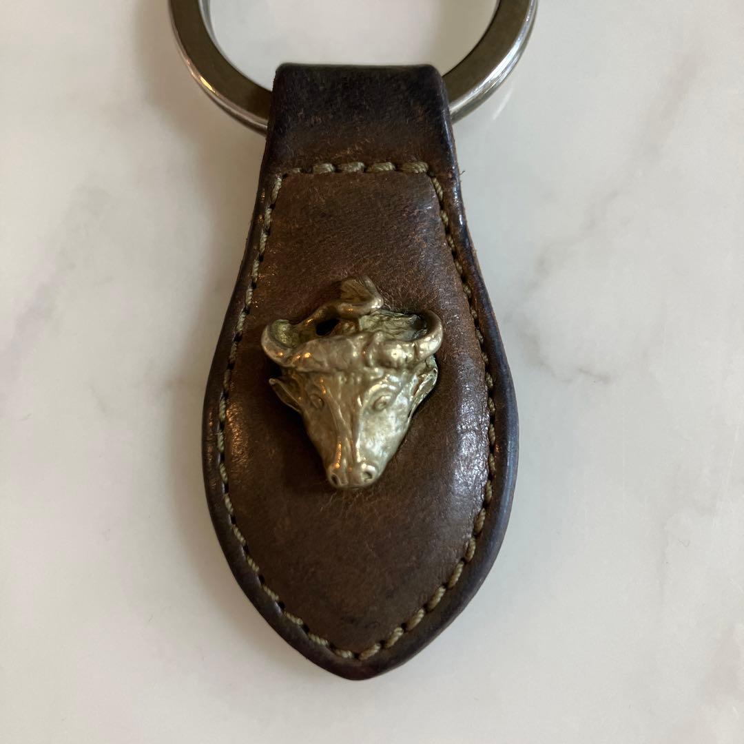 IL BISONTE イルビゾンテ キーリング　牛頭デザイン