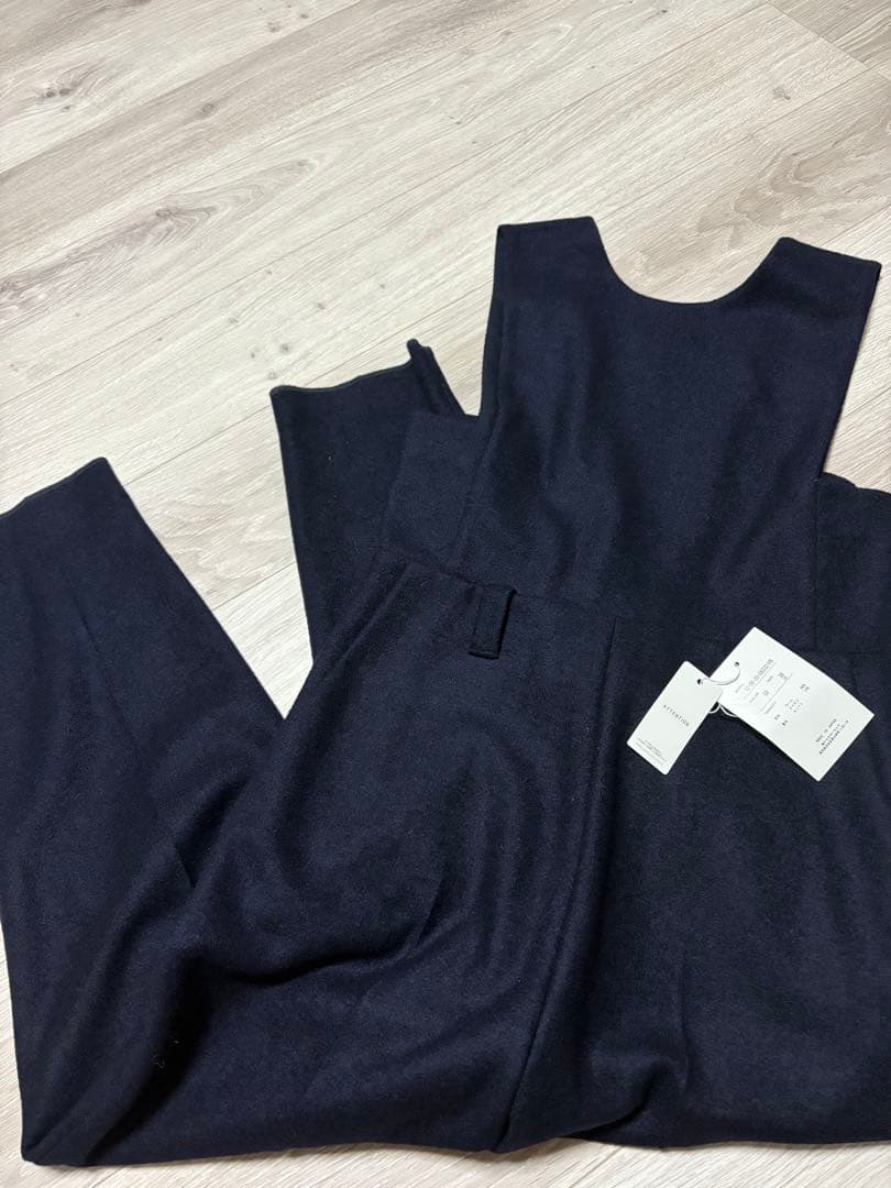 hi ★タグ付き新品未使用★ウールオールインワン