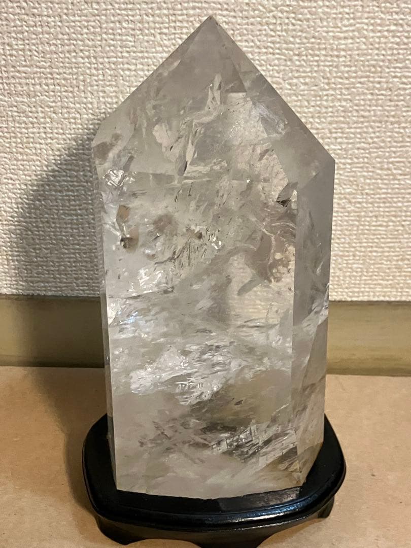 【COCOさま専用】特大水晶 3.2kg レインボー多数天然石アイリスクリスタル