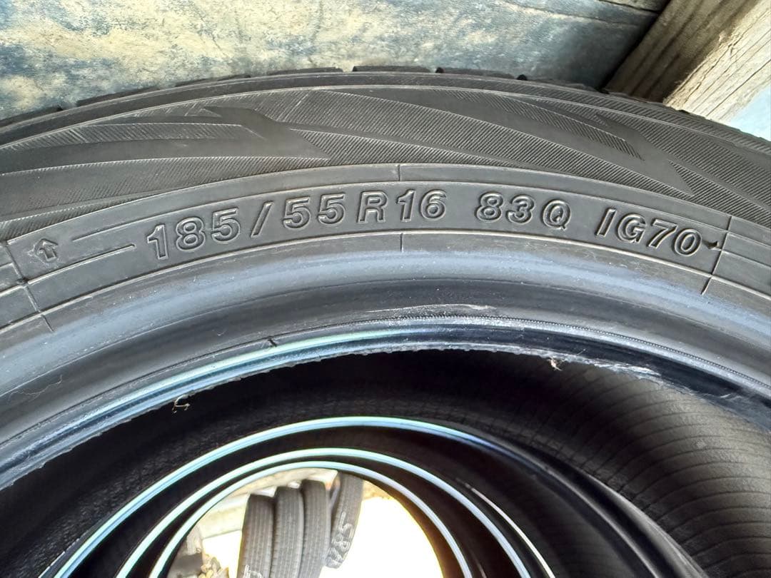 ヤマダ太郎ヨコハマスタッドレス185／55R16 83Q深溝
