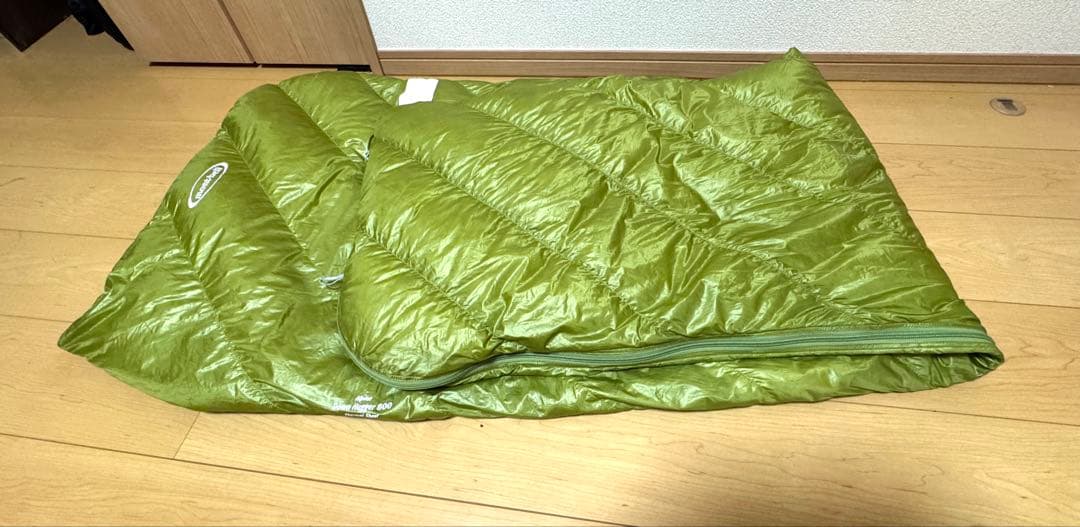 美品モンベル 800FPアルパインダウンハガー 800 サーマルシーツ