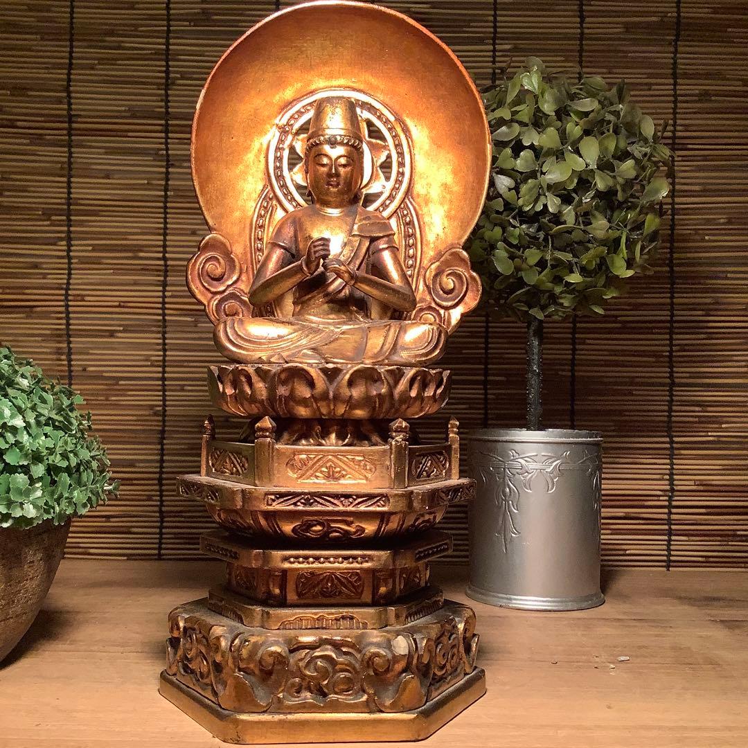 Masa(•‿•)様keep明治〜大正期「大日如来坐像」摩訶毘盧舎那仏・大乗仏教