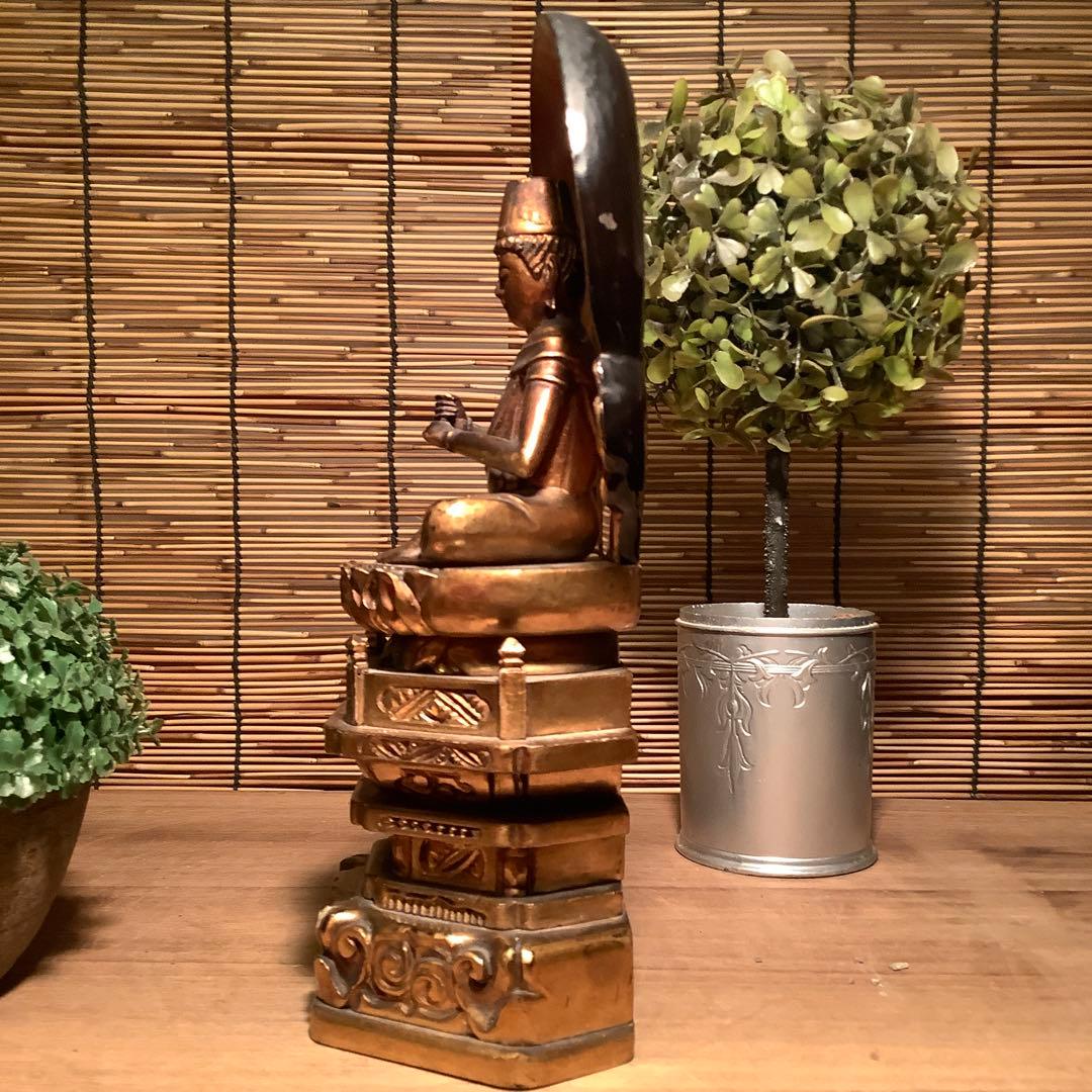 Masa(•‿•)様keep明治〜大正期「大日如来坐像」摩訶毘盧舎那仏・大乗仏教