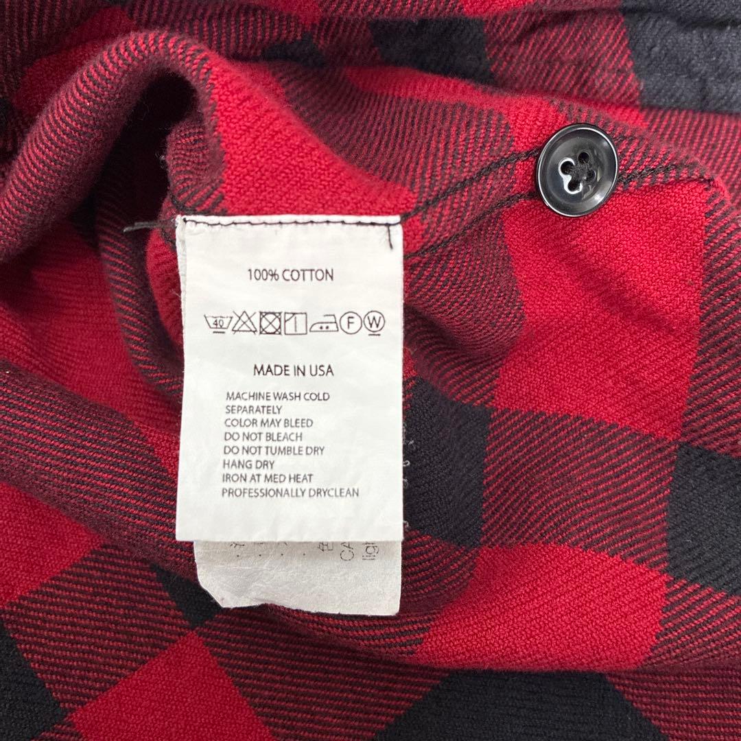 希少 エンジニアードガーメンツ バードシューターフランネルシャツ ロング USA