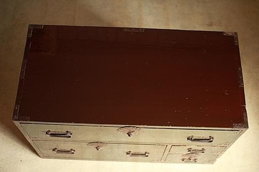 丸金具　庄内箪笥　抽斗4杯　ジャンク