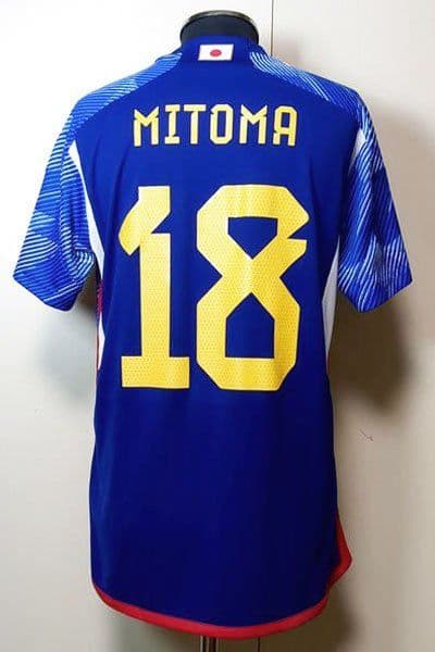 三苫薫 日本代表 2022 アディダス レプリカユニフォーム #18 スリム