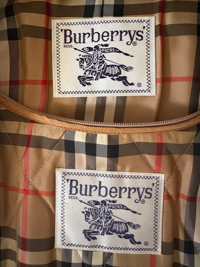 バーバリー トレンチコート キルティング裏地付きレディース バーバリーチェック