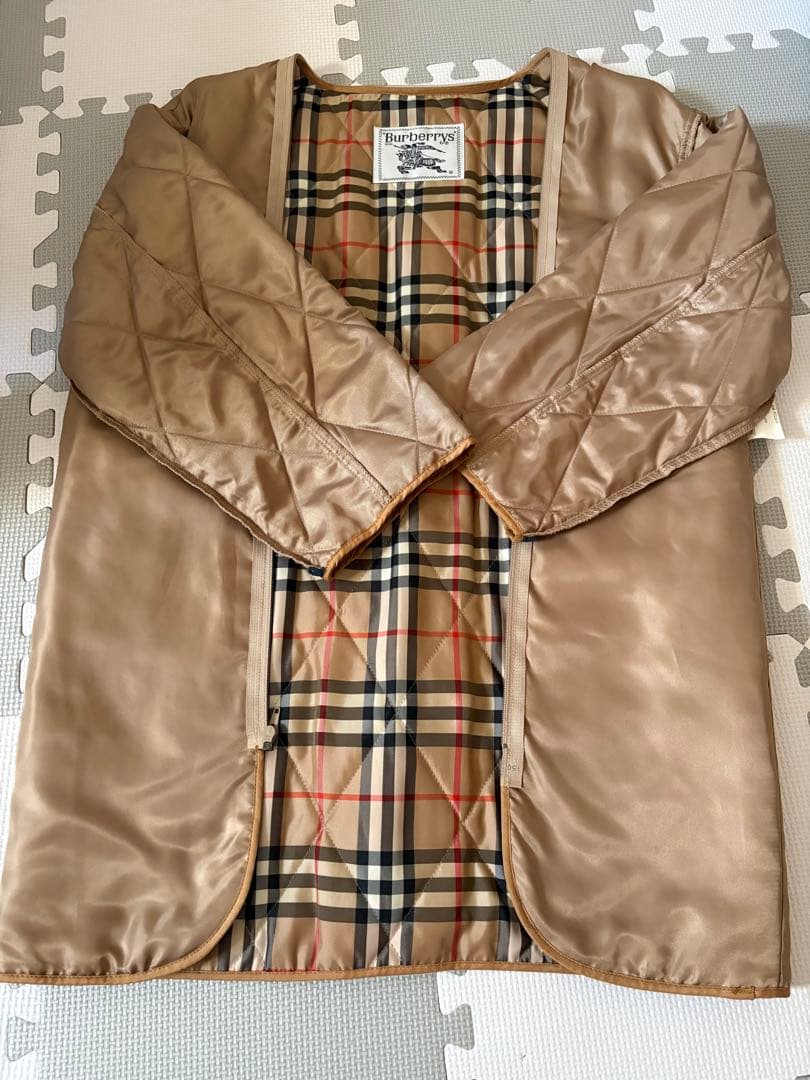 バーバリー トレンチコート キルティング裏地付きレディース バーバリーチェック