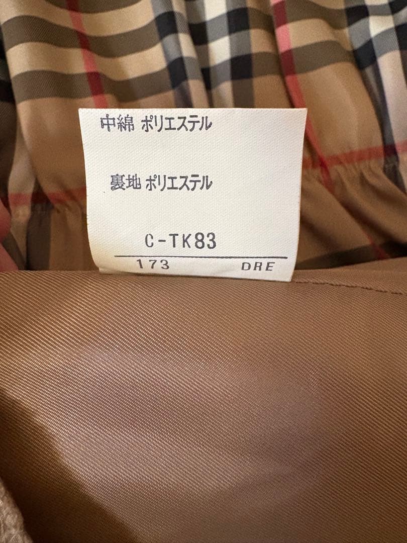 バーバリー トレンチコート キルティング裏地付きレディース バーバリーチェック