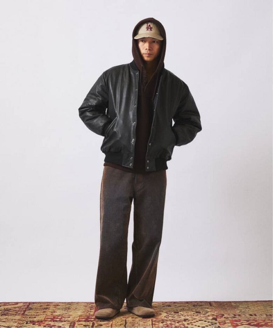 【本日限定価格】GOAT LEATHER AWARD JKT