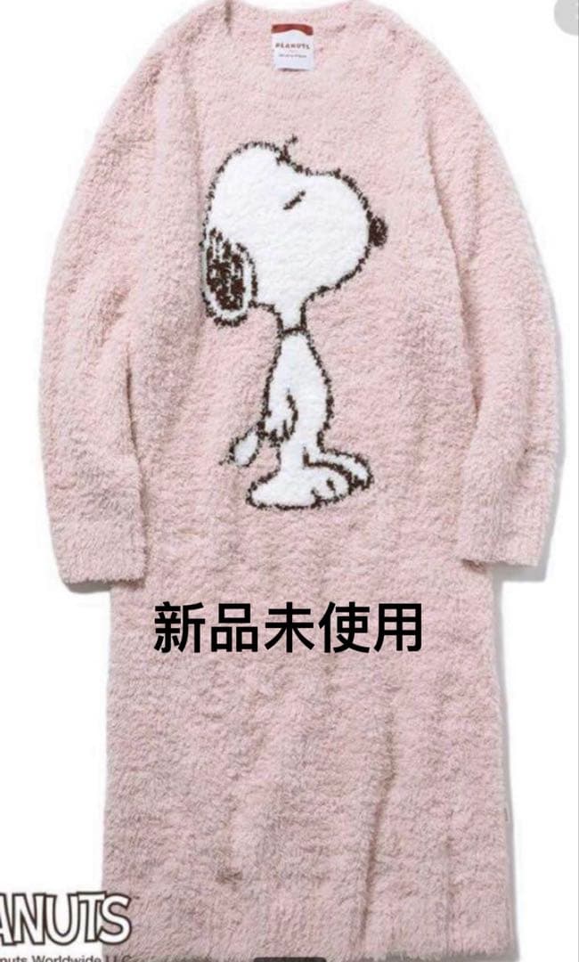 ジェラートピケ　PEANUTS スヌーピージャガードドレス