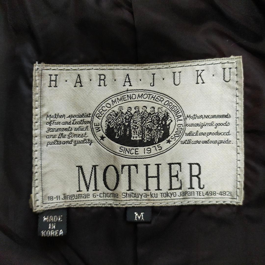 HARAJUKU MOTHER　オールレザー　牛革　　ロングトレンチコート