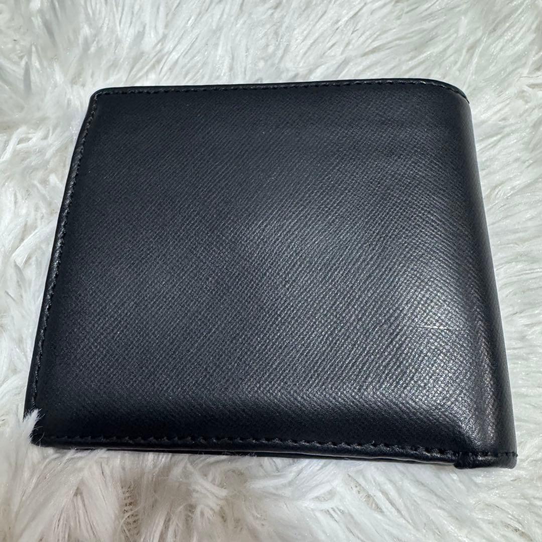 Vivienne Westwood 二つ折り財布　レザー　ブラック　オーブ