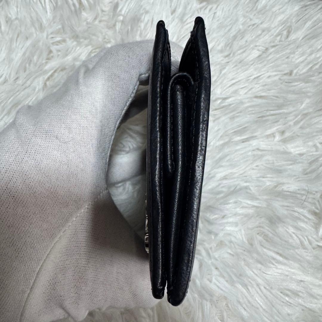 Vivienne Westwood 二つ折り財布　レザー　ブラック　オーブ