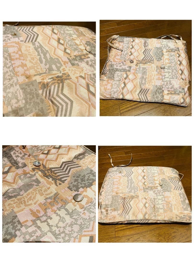 【良品】 ラタン アーチ型 ソファ サイドテーブル付き イス アンティーク