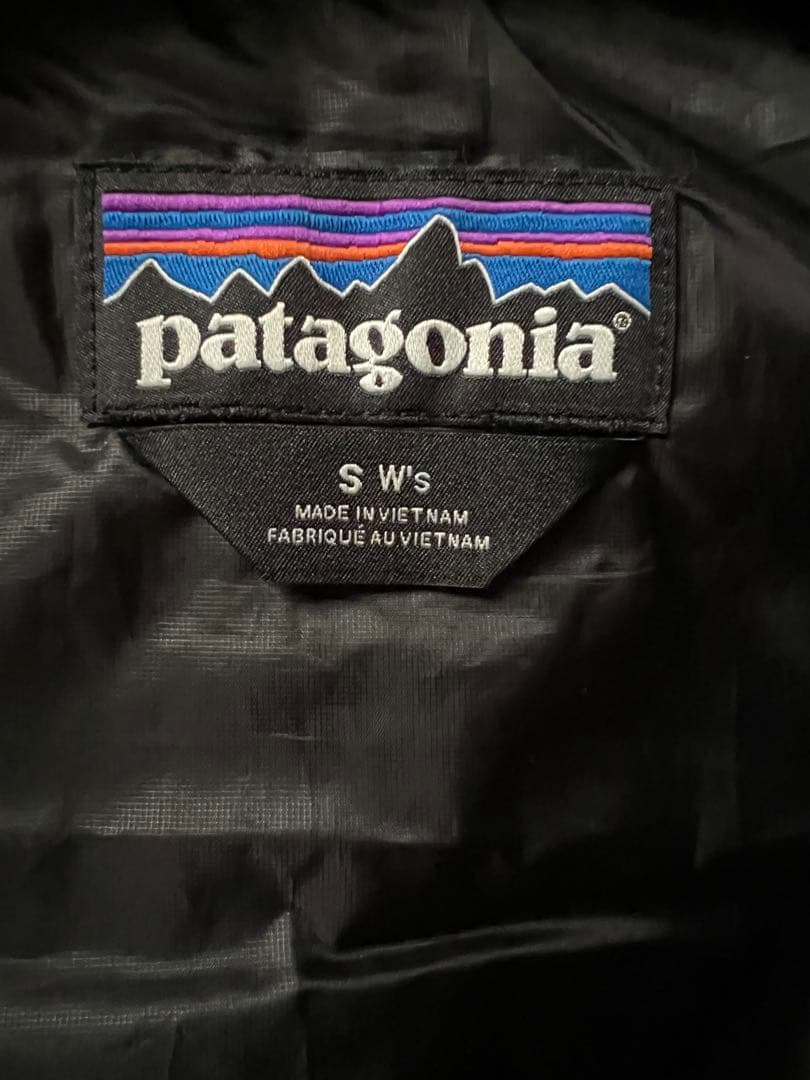 kotokotoPatagoniaウィメンズ・ナノ・パフ・ベストブラックS