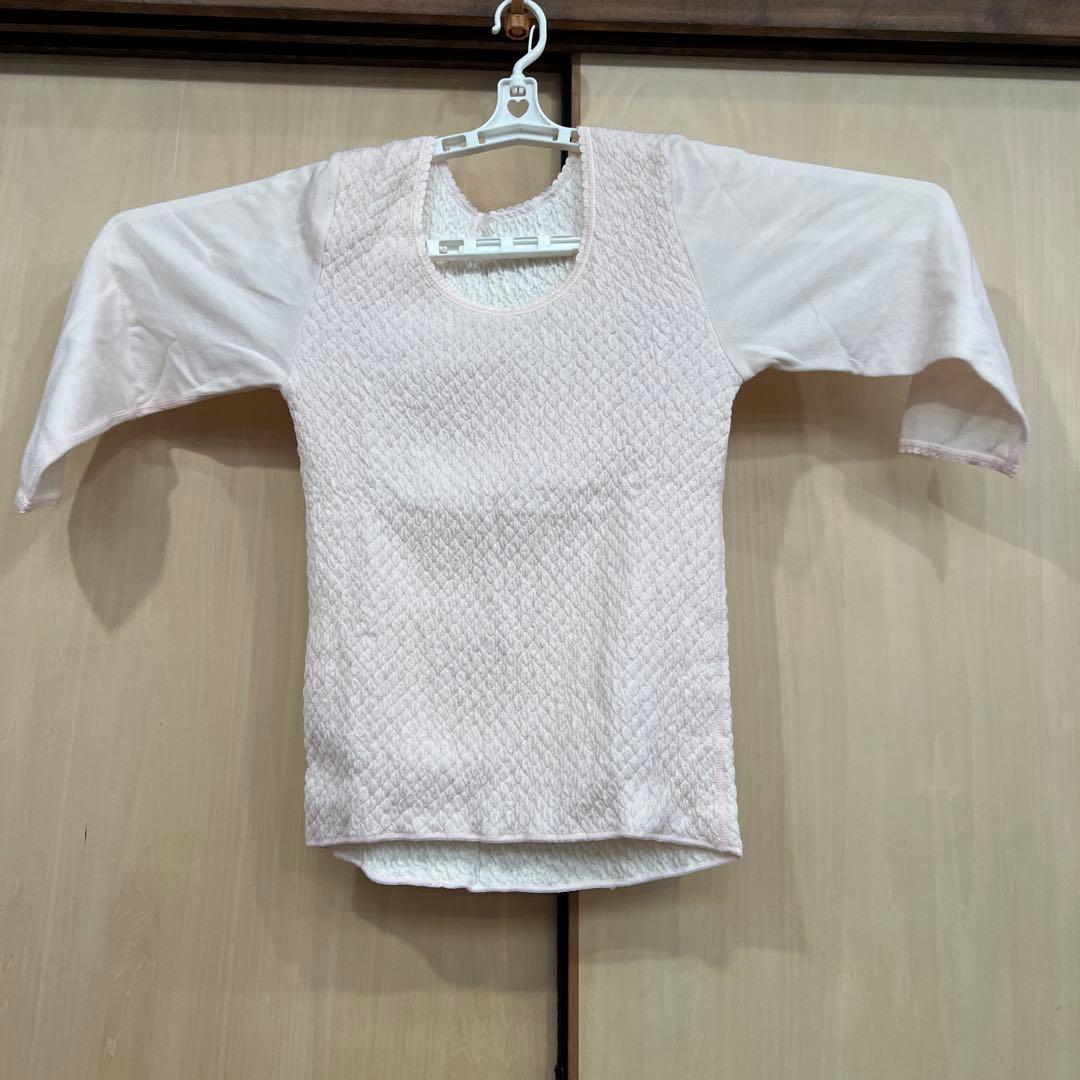 37-09ひだまり極(きわみ) 健康肌着 ピンク