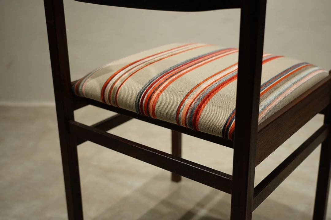 ダイニングチェア　北欧　イギリス　ローズウッド　曲木　ビンテージ