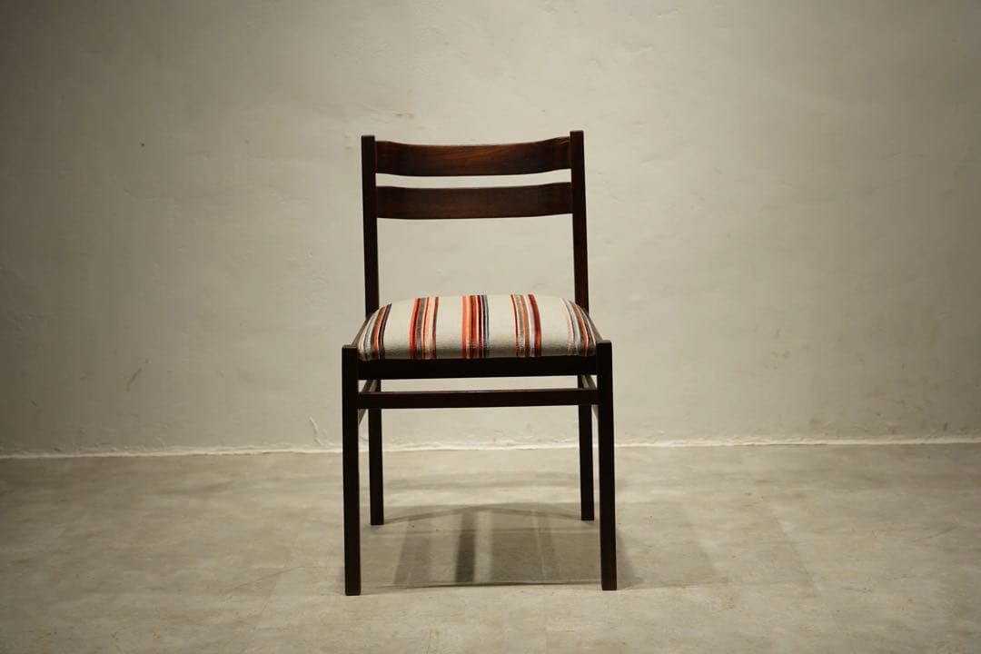 ダイニングチェア　北欧　イギリス　ローズウッド　曲木　ビンテージ