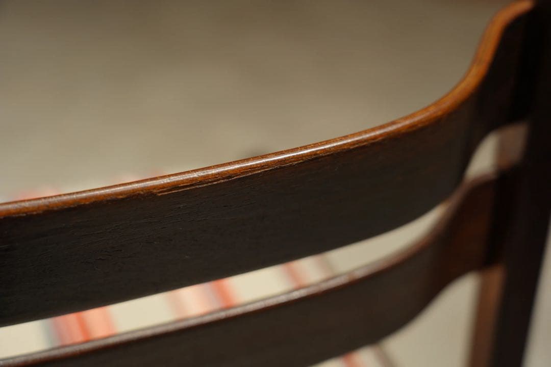 ダイニングチェア　北欧　イギリス　ローズウッド　曲木　ビンテージ