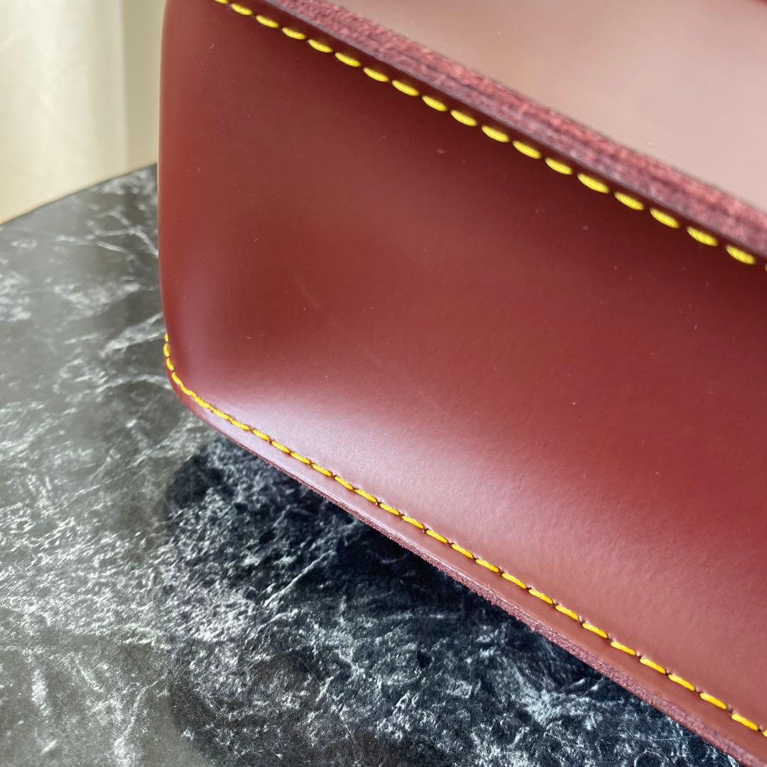 ドクターマーチン サッチェルバッグ ショルダーバック 11インチ ボルドー