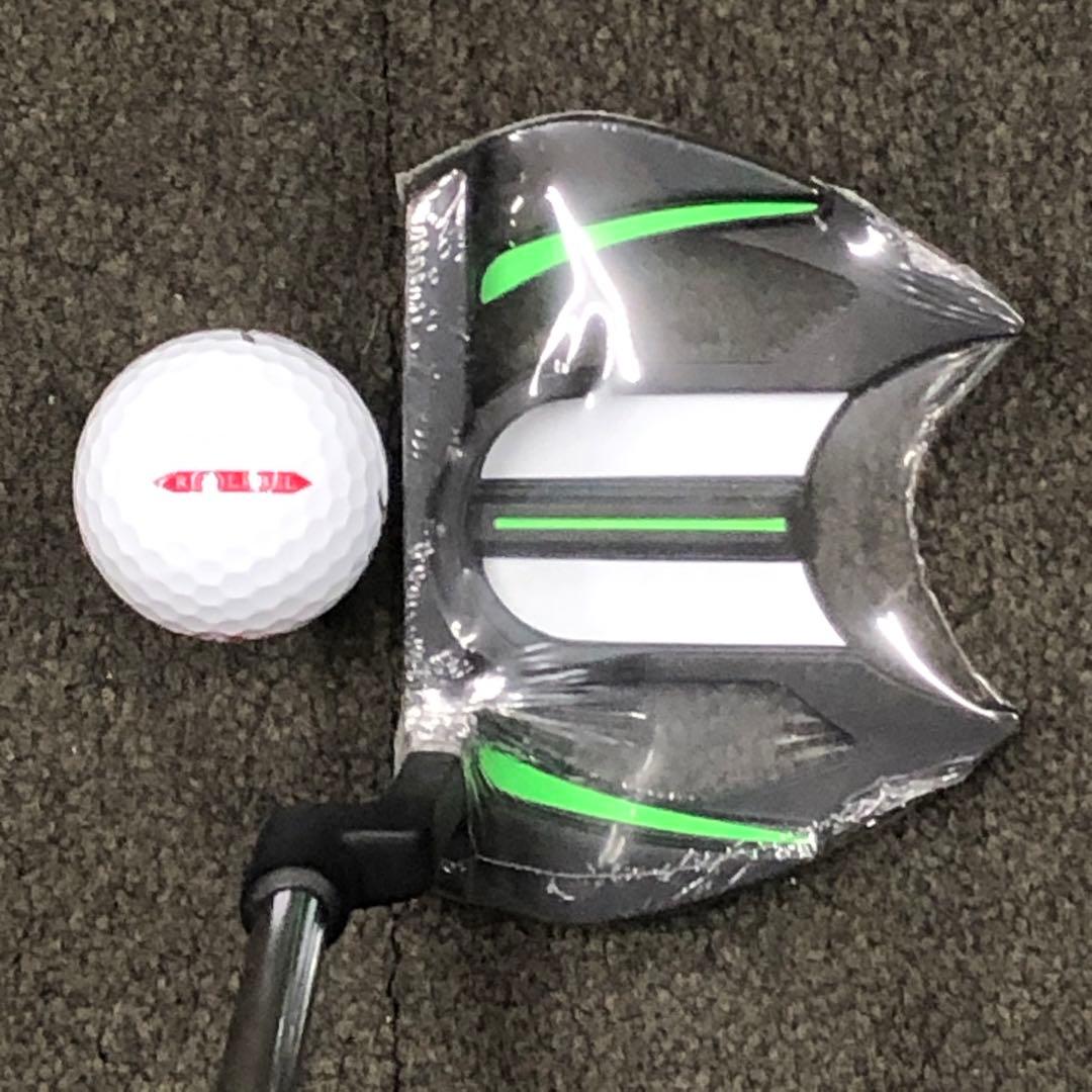 新品超激安◆極太グリップと大型ヘッドの安定感抜群のカッコいいダイナミクスパター