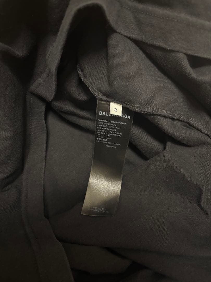 Balenciaga soccer sleeve バレンシアガ サッカー ロンT