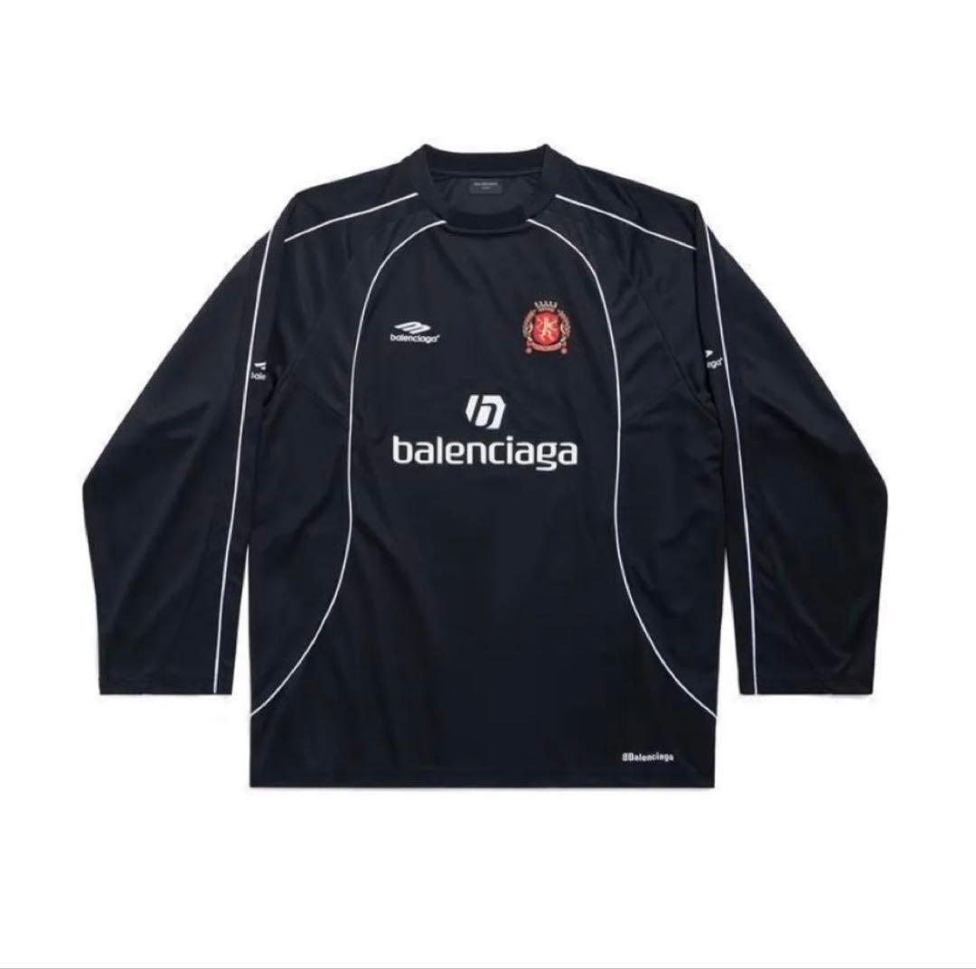 Balenciaga soccer sleeve バレンシアガ サッカー ロンT