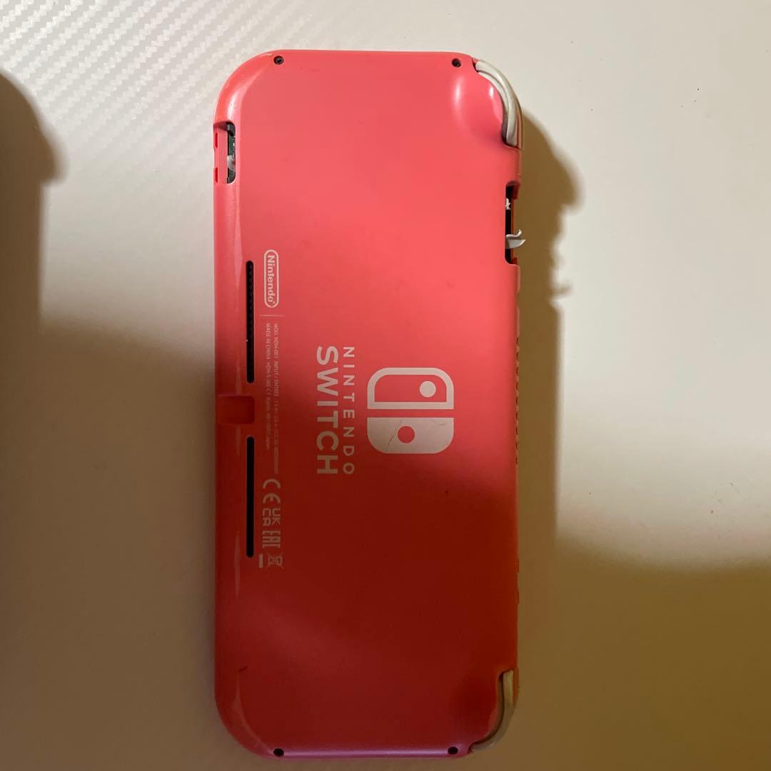Nintendo Switch Lite 本体 ピンクと黒 2台セットジャンク品