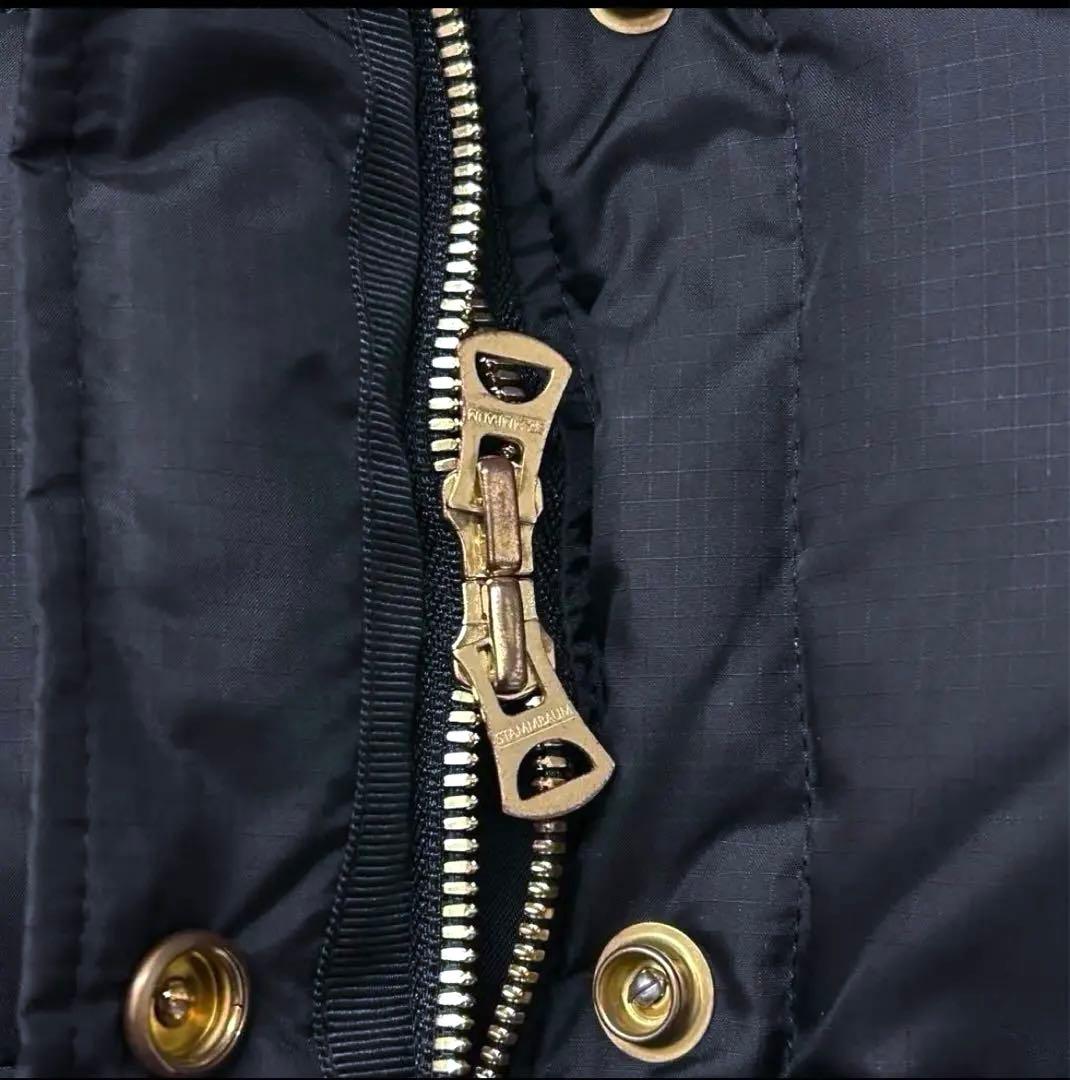 新品✨ドゥーズィエムクラス別注 シュタンバウム ダウンベスト 金ボタン 紺34