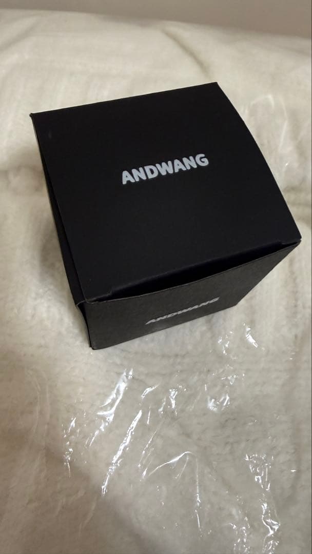 ワンピース andwang Ribbon Off-Shoulder Knit Set