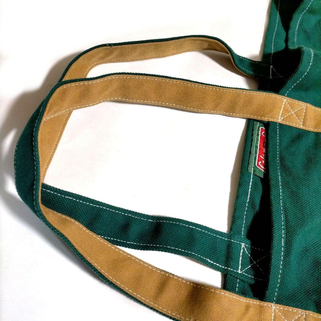 激レア 美品 ヴィンテージ コールマン 大容量 キャンバス 帆布 トートバッグ